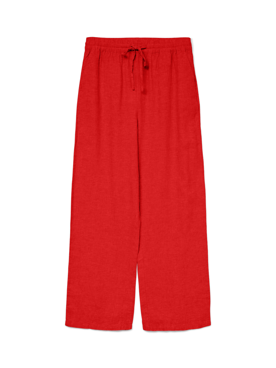 VMLINN Trousers - Fiery Red - VERO MODA & VILA Bergvik